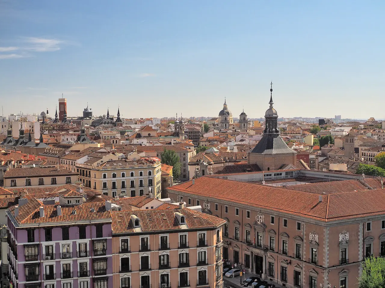 Das Zentrum von Madrid